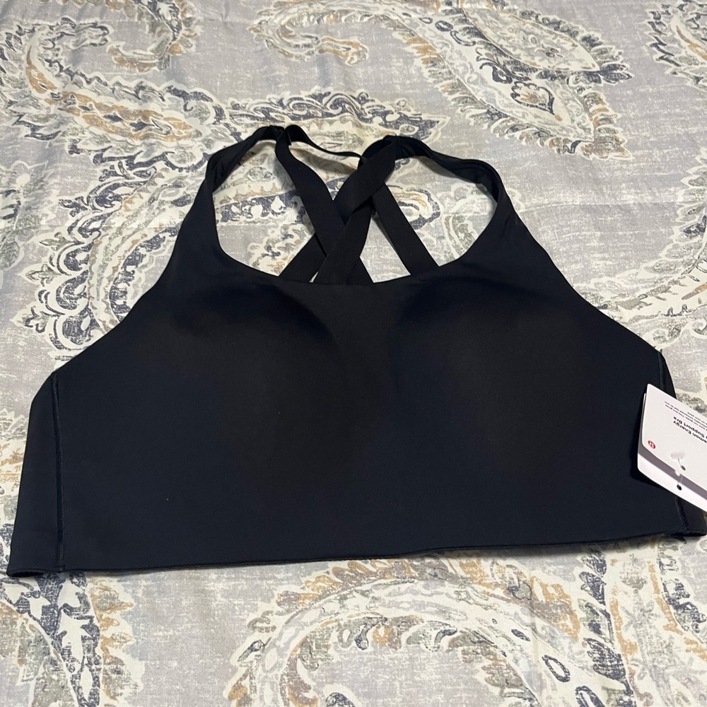 Lululemon Athletica Black Sports Bra NWT